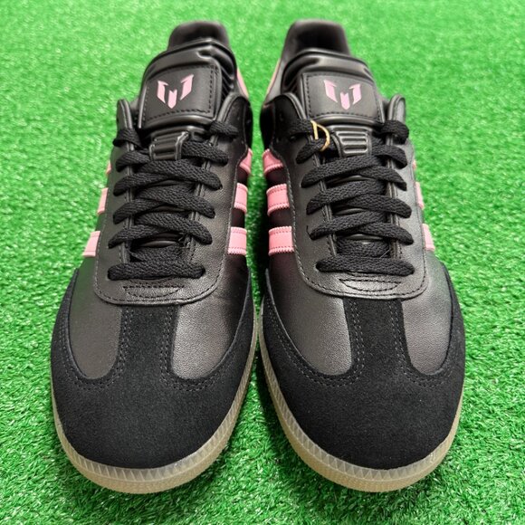 Adidas Samba Messi Black Pink Mens Shoes JP7845 NEW Multi Sz - Picture 3 of 5